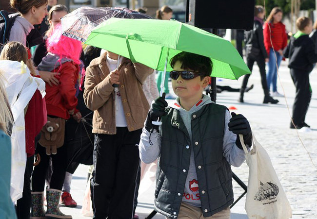 Cieszą się z nadejścia jesieni - zdjęcia
