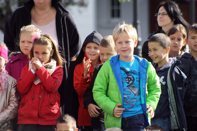 Cieszą się z nadejścia jesieni - zdjęcia