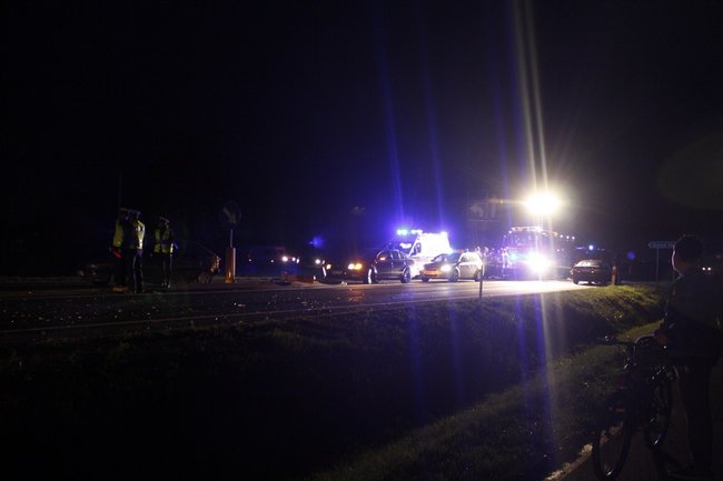 Ściął dwa znaki drogowe - zdjęcia