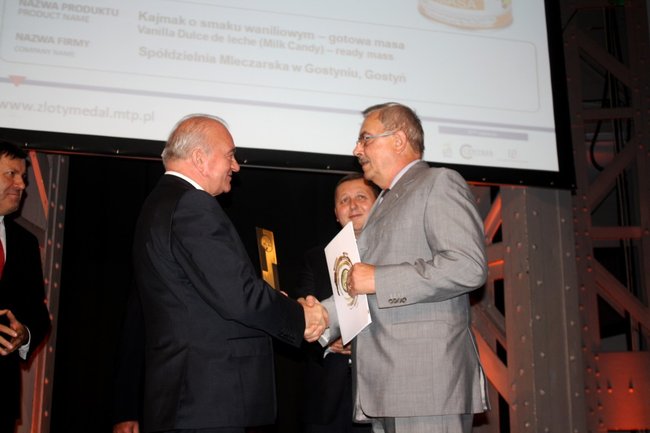 Medale dla gostyńskiej mleczarni - zdjęcia