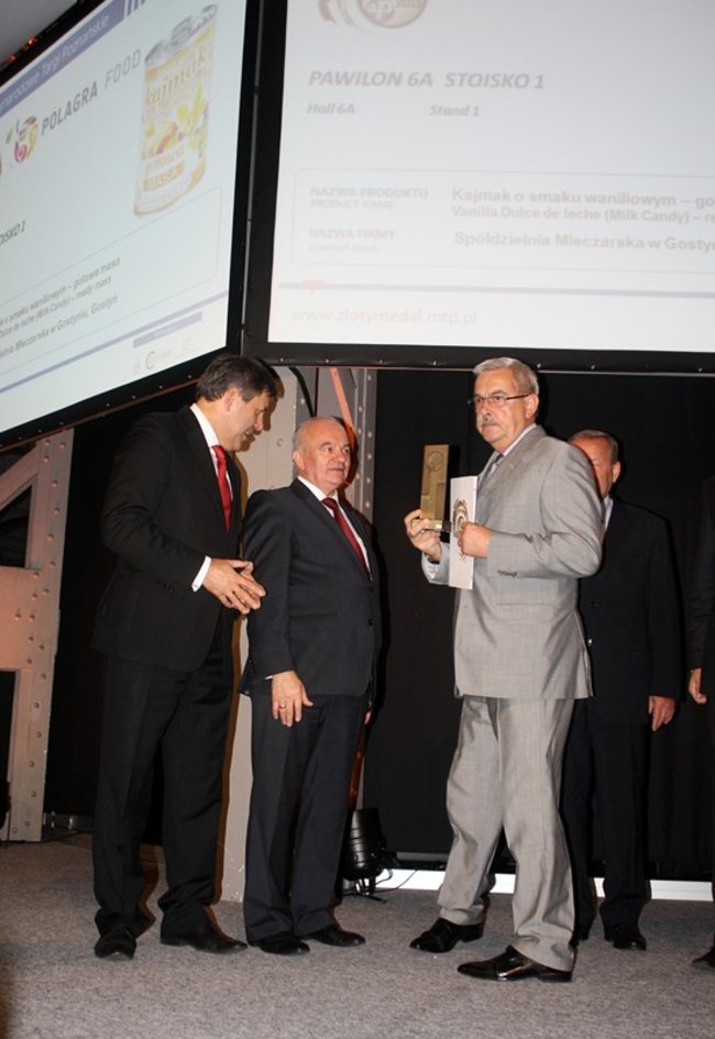 Medale dla gostyńskiej mleczarni - zdjęcia
