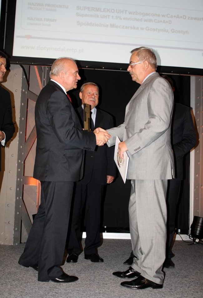 Medale dla gostyńskiej mleczarni - zdjęcia