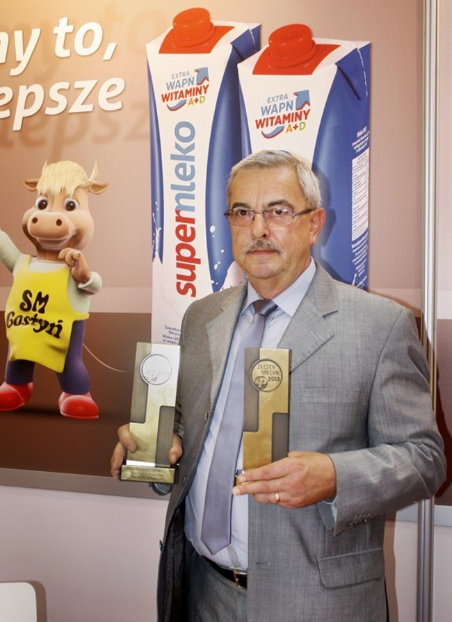 Medale dla gostyńskiej mleczarni - zdjęcia