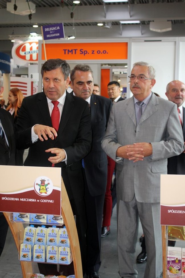 Medale dla gostyńskiej mleczarni - zdjęcia