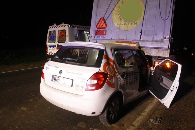 Nie wyhamował - zdjęcia