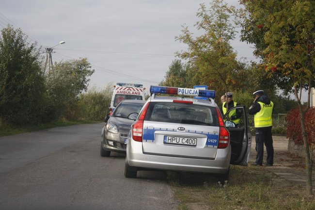 Superior potrącił pieszego - zdjęcia