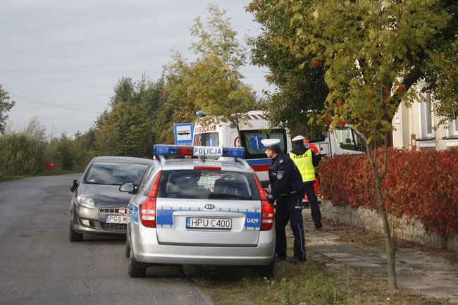 Superior potrącił pieszego - zdjęcia