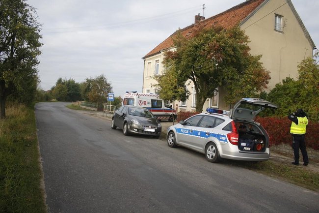 Superior potrącił pieszego - zdjęcia