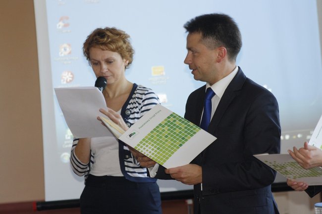 Rozmawiali o biznesie - zdjęcia