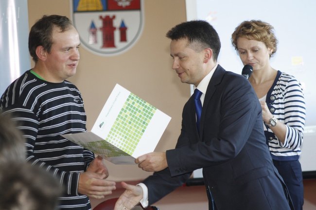 Rozmawiali o biznesie - zdjęcia