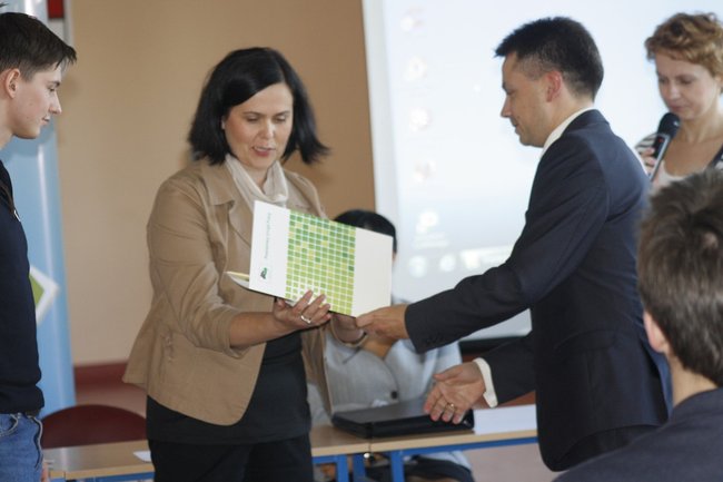 Rozmawiali o biznesie - zdjęcia