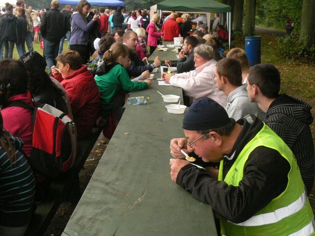 Tłumy na starcie - zdjęcia