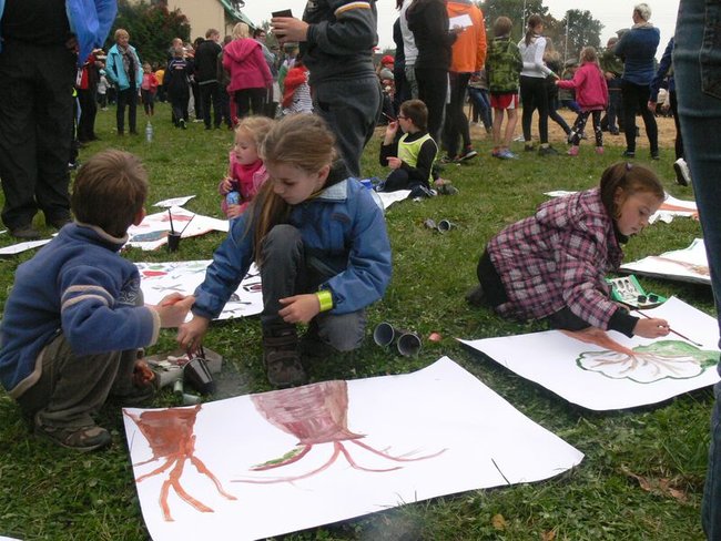 Tłumy na starcie - zdjęcia
