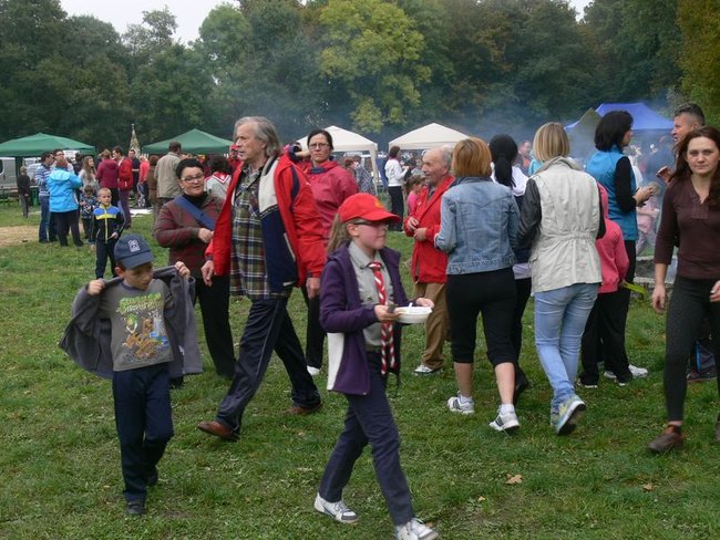 Tłumy na starcie - zdjęcia