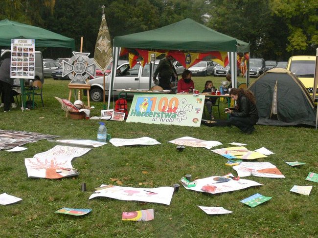 Tłumy na starcie - zdjęcia