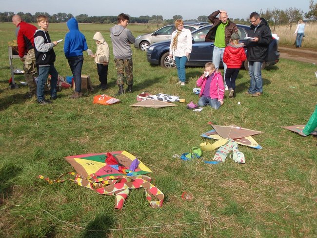 Latawiec zamiast komputera - zdjęcia
