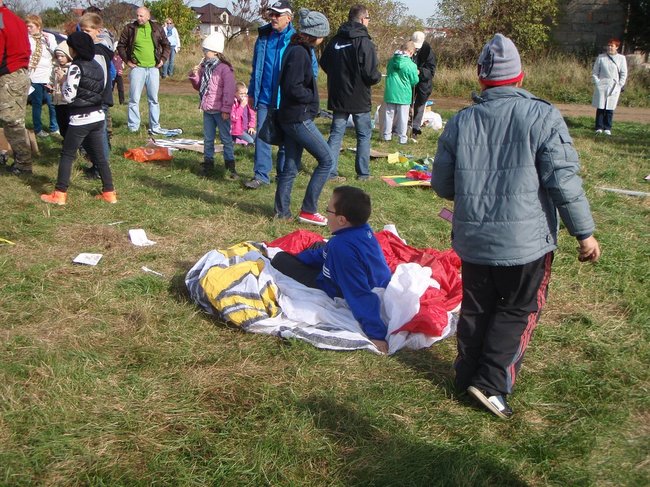 Latawiec zamiast komputera - zdjęcia