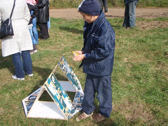Latawiec zamiast komputera - zdjęcia