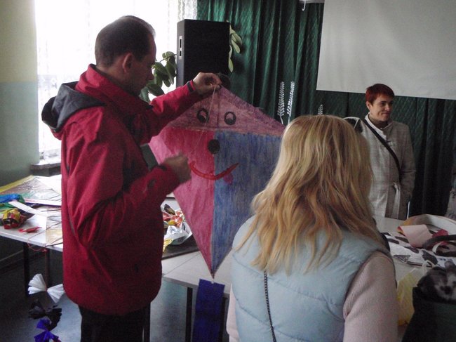 Latawiec zamiast komputera - zdjęcia