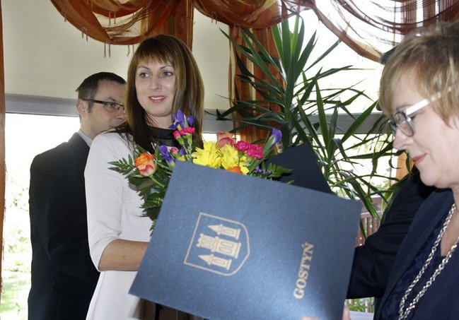 Docenieni przez burmistrza - zdjęcia