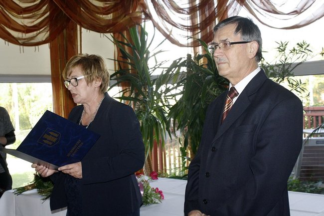 Docenieni przez burmistrza - zdjęcia