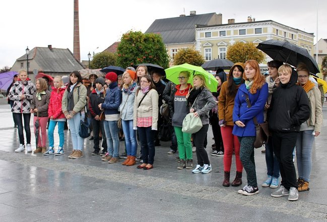 Zrobili raban na rynku - zdjęcia
