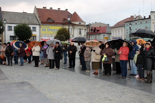 Zrobili raban na rynku - zdjęcia