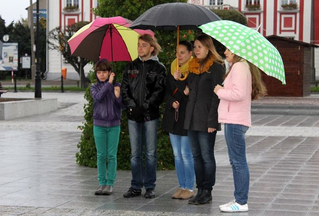 Zrobili raban na rynku - zdjęcia