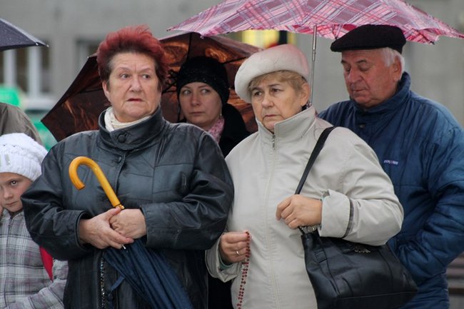 Zrobili raban na rynku - zdjęcia