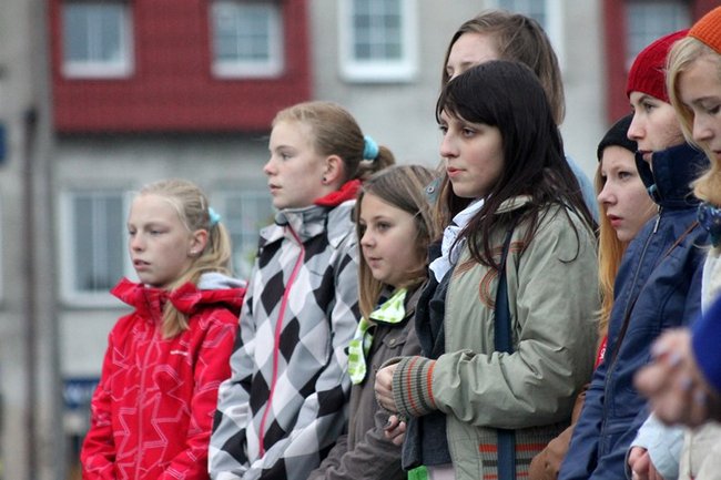 Zrobili raban na rynku - zdjęcia