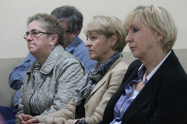 Witany owacjami na stojąco - zdjęcia