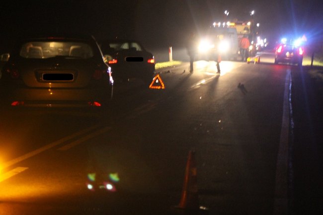 Śmiertelny wypadek w Dąbrówce - zdjęcia