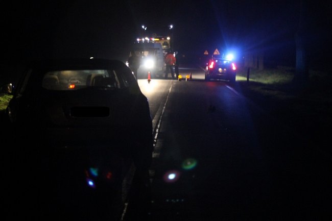 Śmiertelny wypadek w Dąbrówce - zdjęcia