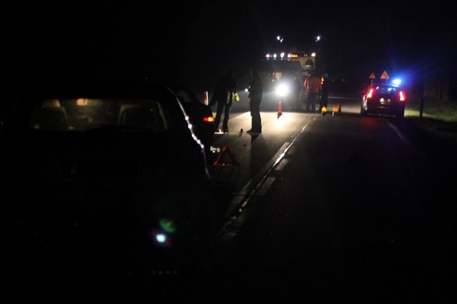 Śmiertelny wypadek w Dąbrówce - zdjęcia