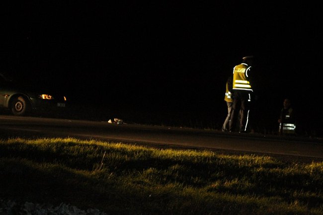 Śmiertelny wypadek w Dąbrówce - zdjęcia