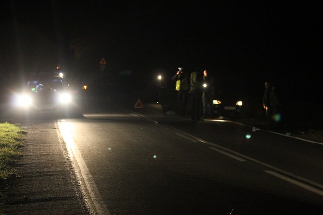 Śmiertelny wypadek w Dąbrówce - zdjęcia