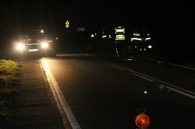 Śmiertelny wypadek w Dąbrówce - zdjęcia