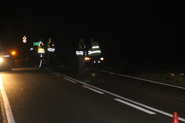 Śmiertelny wypadek w Dąbrówce - zdjęcia