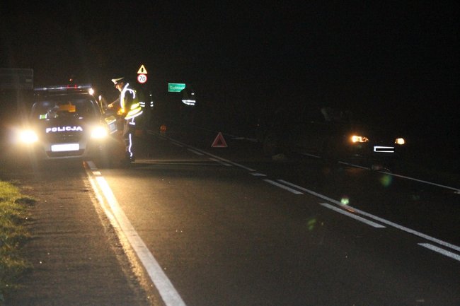 Śmiertelny wypadek w Dąbrówce - zdjęcia