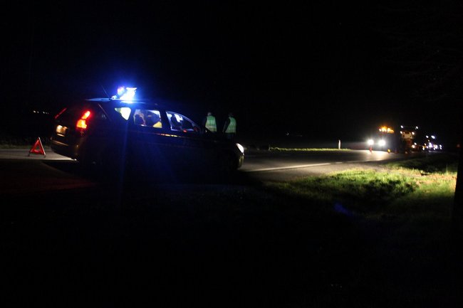 Śmiertelny wypadek w Dąbrówce - zdjęcia