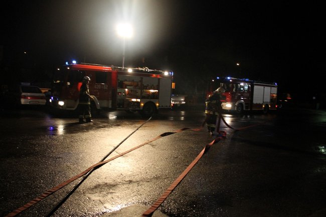 Pożar został opanowany - zdjęcia