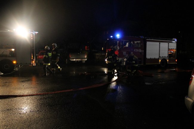 Pożar został opanowany - zdjęcia