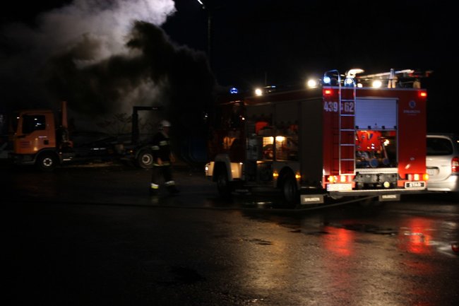 Pożar został opanowany - zdjęcia