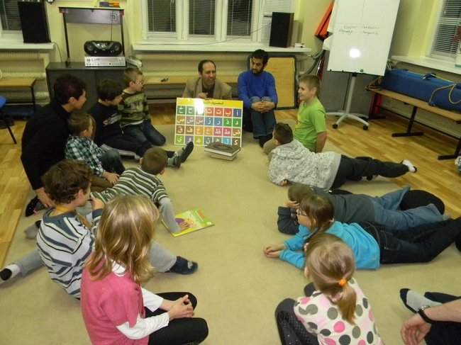 Arabowie w przedszkolu - zdjęcia