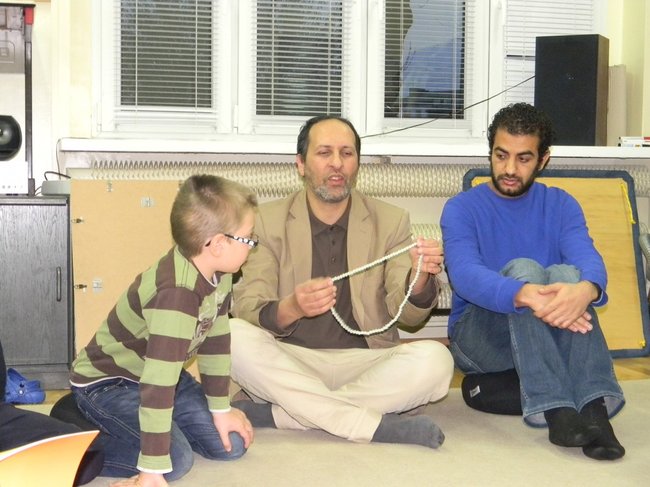 Arabowie w przedszkolu - zdjęcia