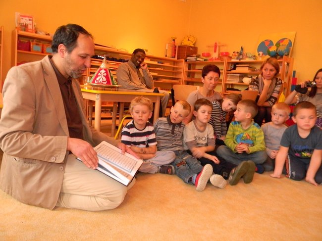 Arabowie w przedszkolu - zdjęcia