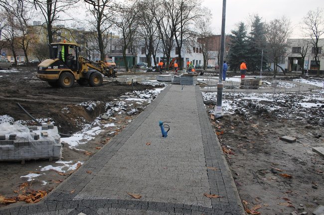 Planty bez fontanny - zdjęcia