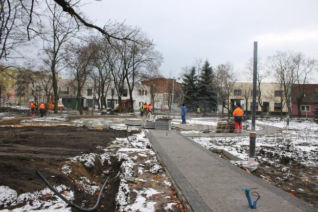 Planty bez fontanny - zdjęcia