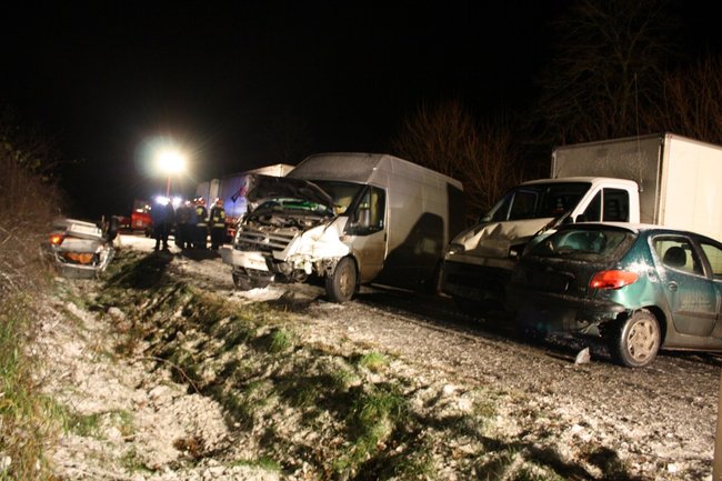 Karambol na krajowej 