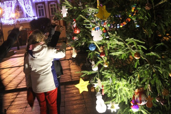 Iluminacje rozświetliły miasto - zdjęcia